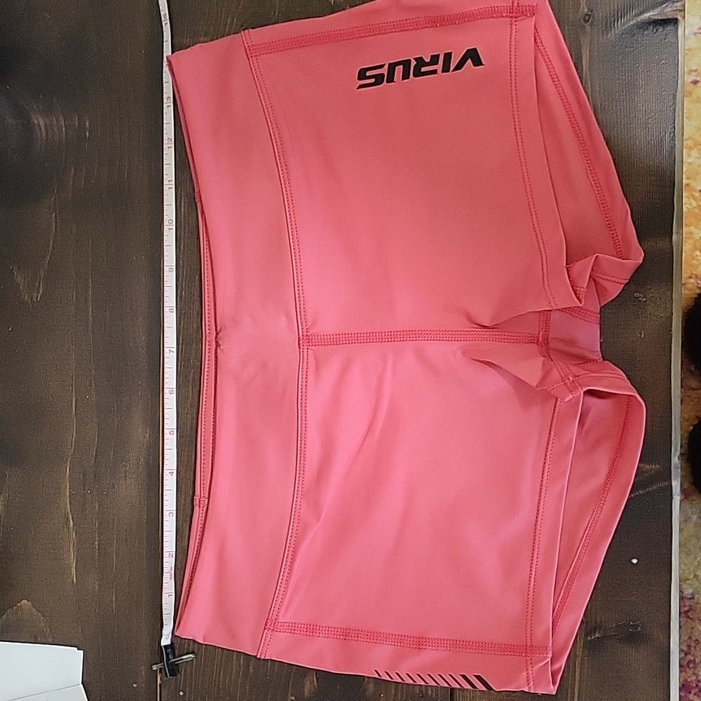 Virus booty shorts